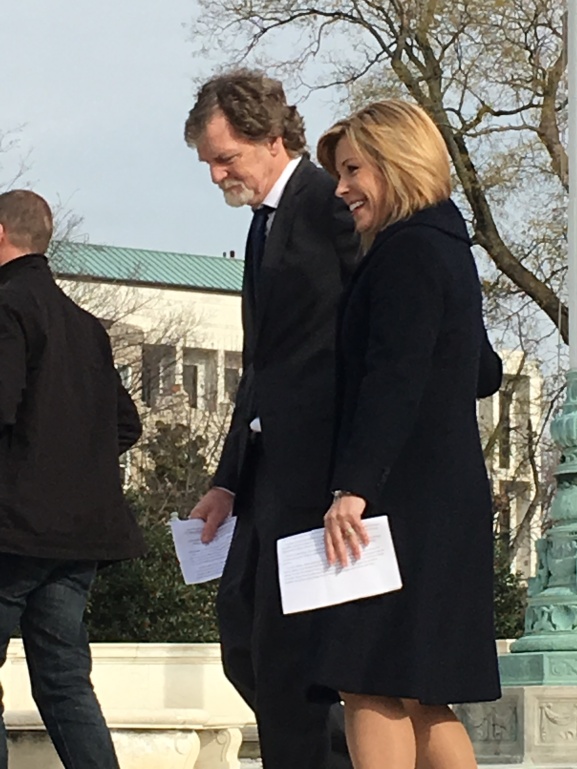PHILLIPS CASE (Before the Supreme Court, Dec. 5, 2017) - Jack Phillips and his lawyer, Kristen Waggoner (Alliance Defending Freedom) - BEST